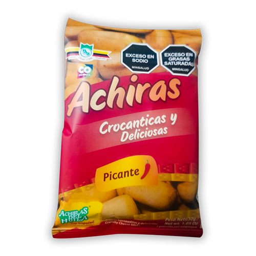 Pasabocas Achiras Delhuila Picante Paquete