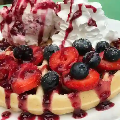 Waffle Frutal
