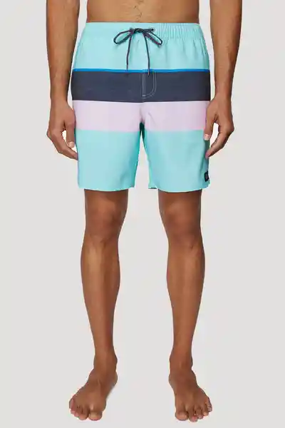 ONeill Short de Baño Hermosa Volley Am Aquamarine Talla XL