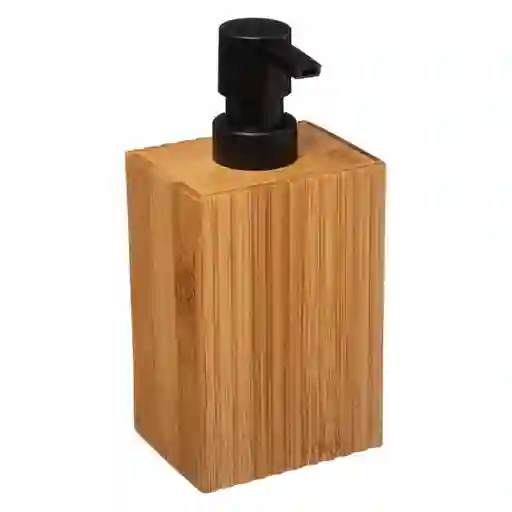 5Five Dispensador De Jabón Terre. Material: Bamboo. Color: Madera. Marca: . Medidas Aproximadas: 18 X 9 X 7 Cm. Sku 211182