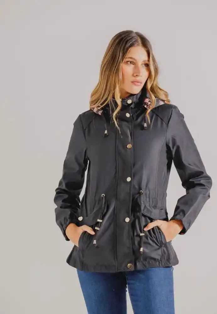 Chaqueta Reversible L-negro