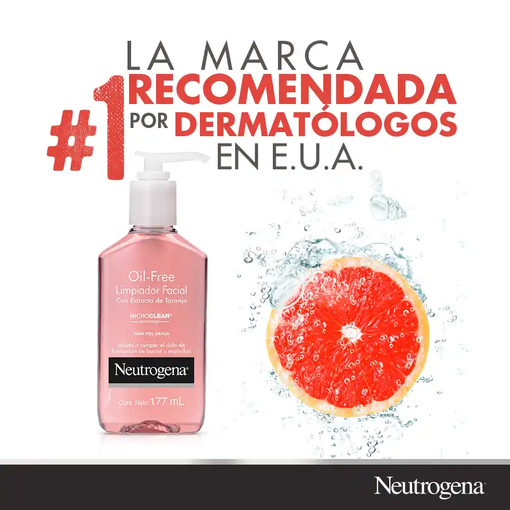 Neutrogena Limpiador Facial Exfoliante Grapefruit
