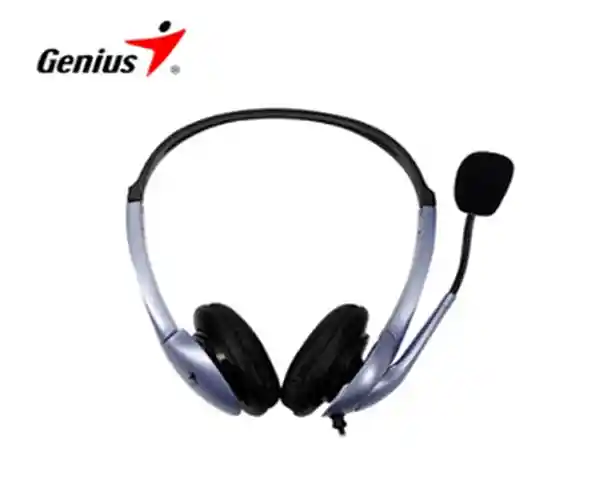 Genius Audífono Tipo Diadema Con Micrófono Hs 04S