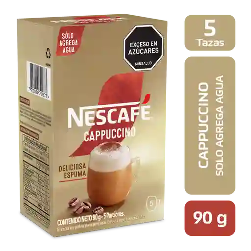 Cappuccino NESCAFÉ instantáneo x 90g