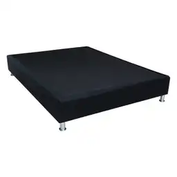Base de Cama Lona Kodra 140 X 190x 30 Sencillo