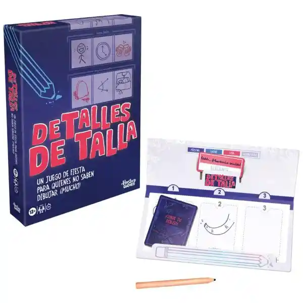 Hasbro Gaming Juego de Mesa Detalles de Talla
