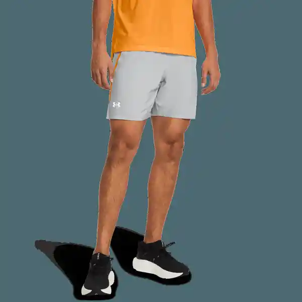 Under Armour Short Launch 7 Para Hombre Gris Talla LG