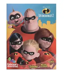 Disney Los Increibles 2 Colorear Y D