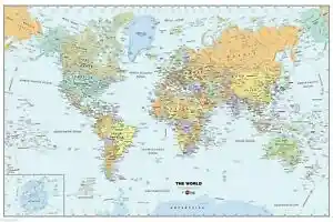 Discomer Us Mapa Politico Mundo