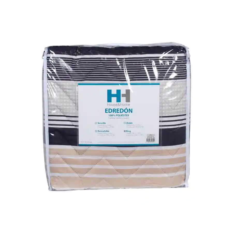 Edredon H&h Laby King 100% Pol