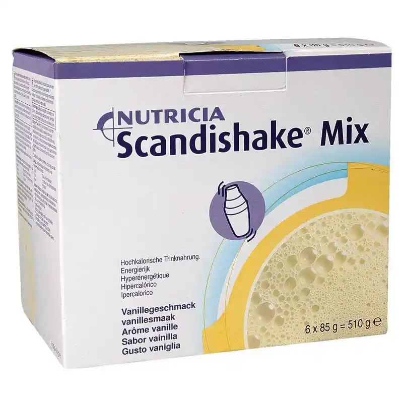 Scandishake Polvo para Batido Mix Sabor Vainilla