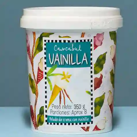 Medio Litro Helado de Vainilla