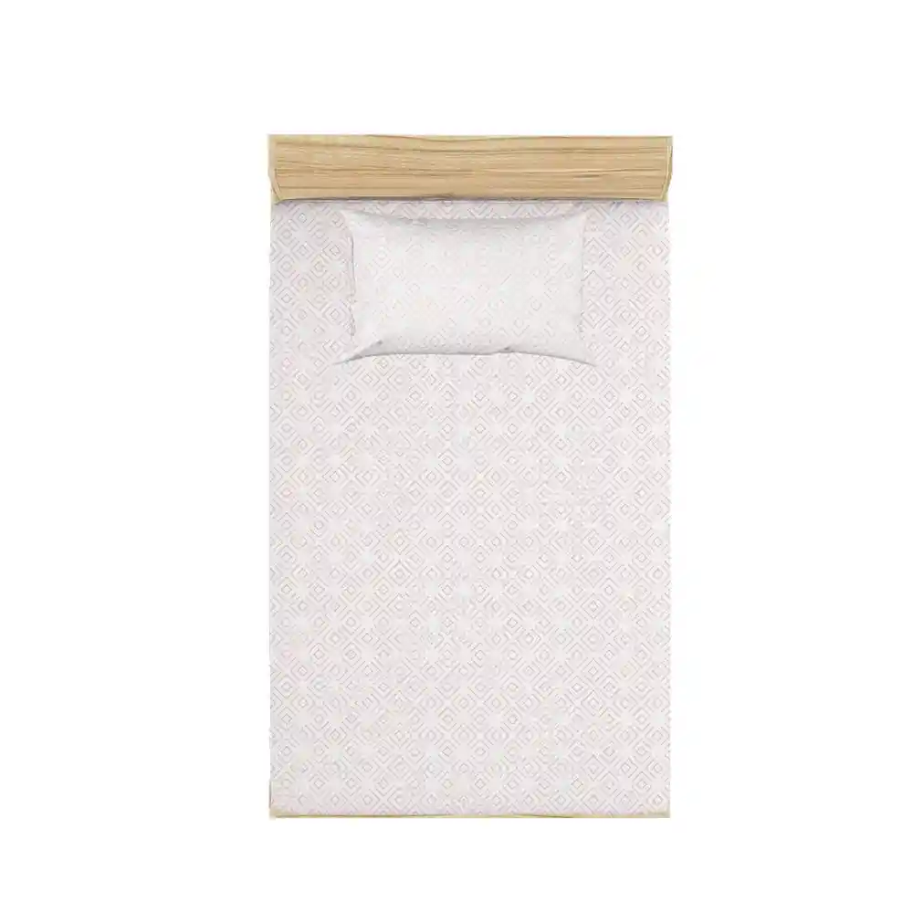 Semij/cama 100% Pol Katus Sencillo Estampado