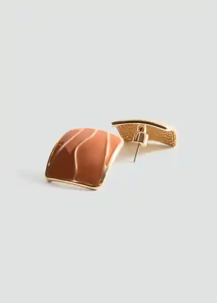 Pendientes Adriana Naranja Talla 99 Mujer Mango