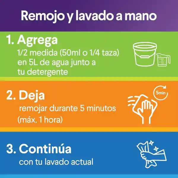 Quitamanchas Sin Cloro Clorox Ropa 4 en 1 de Color 3.8 L