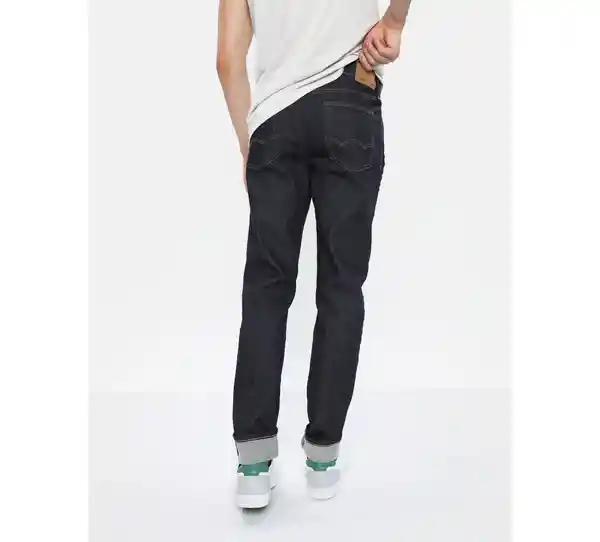 Jean Athletic Skinny Hombre Color Azul T. 36 x 32 American Eagle
