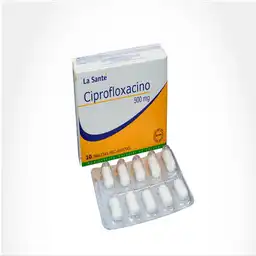 La Santé Ciprofloxacino (500 mg)