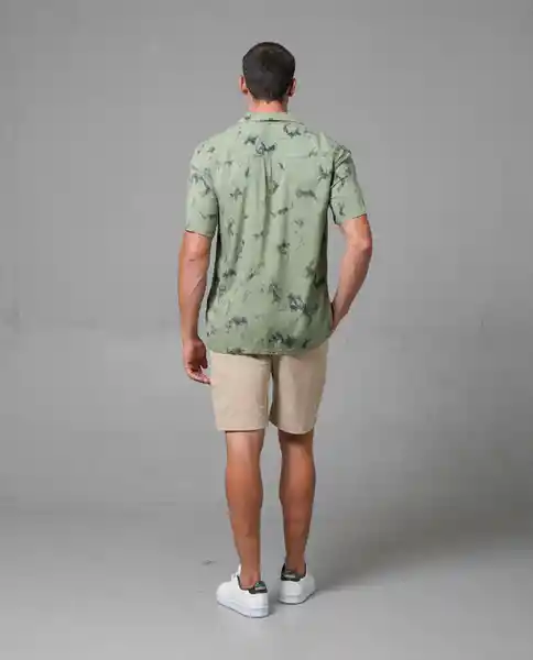Bermuda Hombre Beige Talla 36 152G001 Rifle