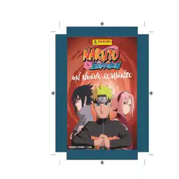 Sobre Sobre X5 Laminas Panini Sobre X5 Naruto Shippuden 2023