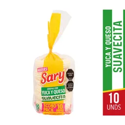 Arepa Con Yuca y Queso Suavecita Econopack Sary