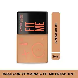 Base Líquida Maybelline Fit Me Fresh tint 8