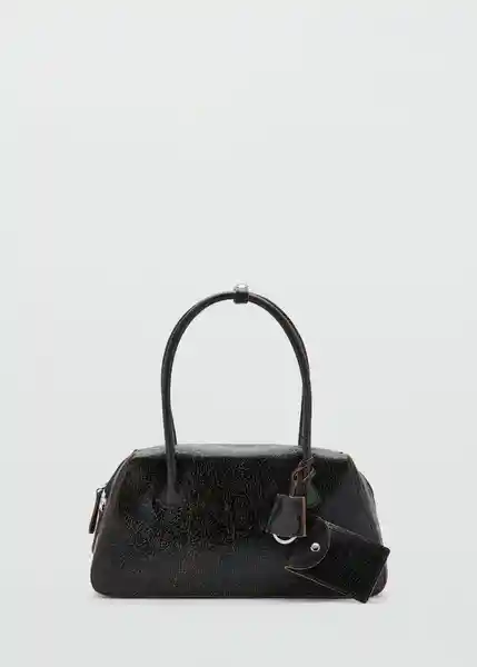 Bolso P Kali Negro Talla 99 Mujer Mango