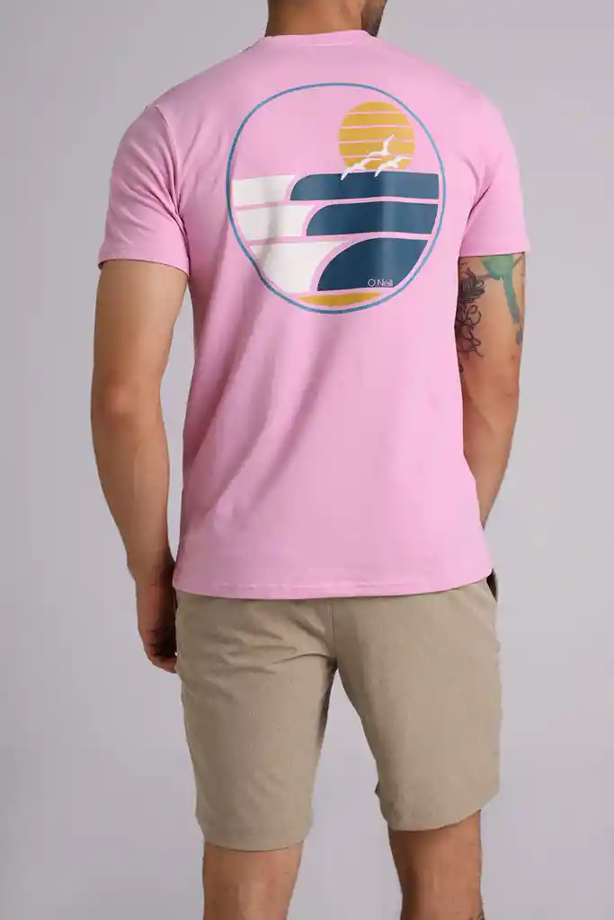 Camiseta Manga Corta Modern Fit Originals Clean Lines Hombre