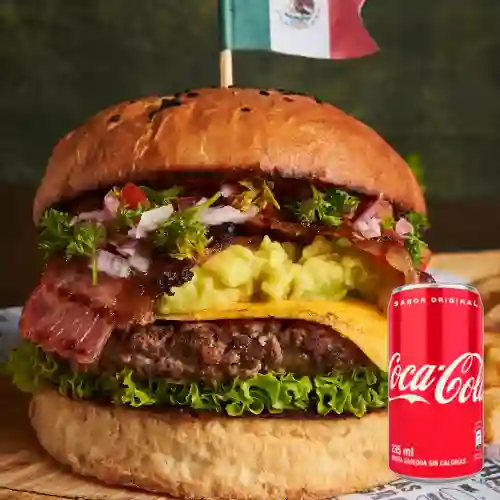 Combo Hamburguesa Chingona + Coca-Cola Original 235ml