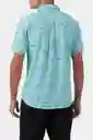 Camisa Manga Corta Standard Fit Oasis Eco Hombre