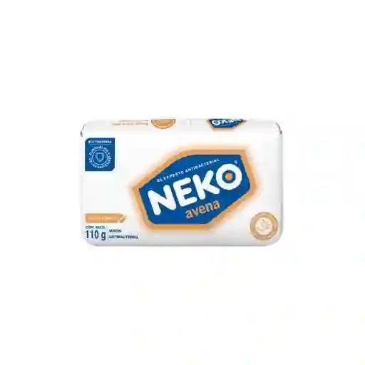 Jabón en barra antibacterial NEKO® AVENA 110g
