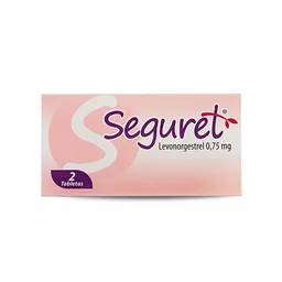 Seguret (0.75 mg) 2 Tabletas