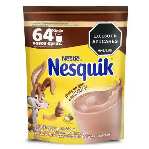 Bebida en polvo NESQUIK sabor a chocolate x 900g