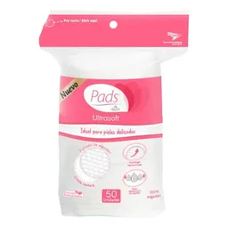 Pads Facial Algodón Ultrasoft Higietex