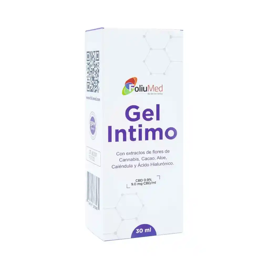 Gel Intimo Extracto de Flores de Cannabis 0.9%