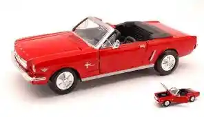 Ford Juguete Coleccionable Mustang Coupe 1964 Rojo