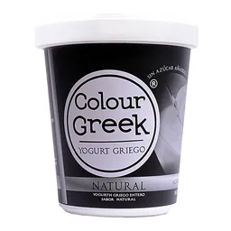 Colour Greek Yogurt Griego Entero Sabor Natural