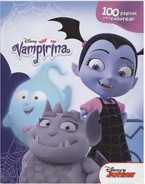 Disney Vampirina 100 Pginas Colorear