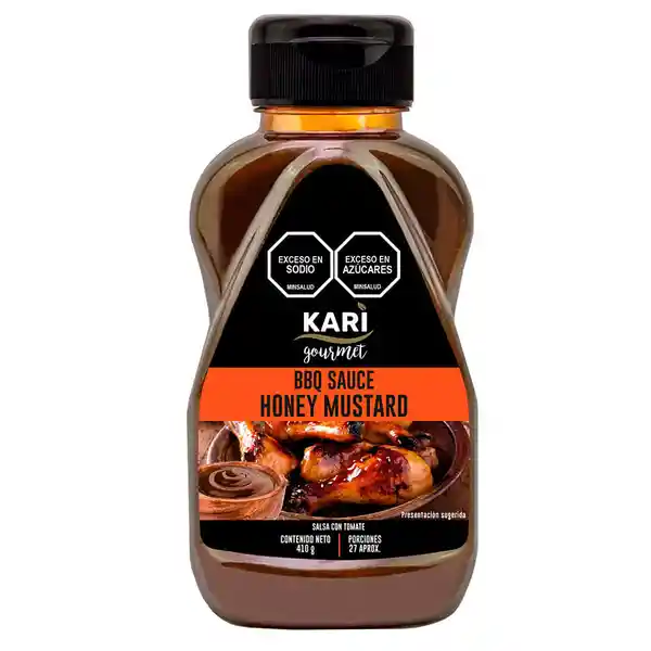 Kari Salsa Bbq Miel Mostaza Gourmet