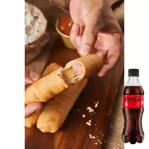 Combo Dedo Ranchero + Coca Cola Sin Azúcar 400 ml