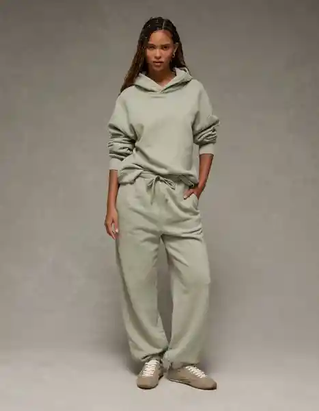 Buzo Mujer Verde Talla X-SMALL 2815331 American Eagle