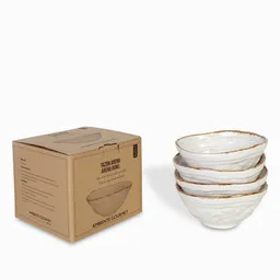 Set Tazón Sopa Arena 15 cm Ambiente Gourmet