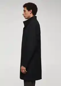Abrigo Metro Negro Talla XXL Hombre Mango