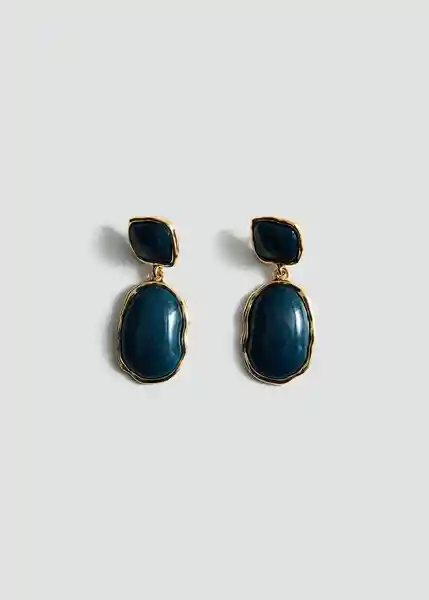 Aretess Delphin Oro Mujer Mango