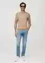 Jean Jan Tejano Medio Talla 36 Hombre Mango