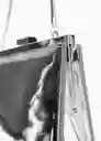 Bolso P Cecilia Plata Talla 99 Mujer Mango