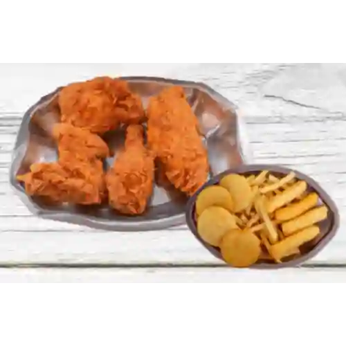 Medio Pollo a la Broaster