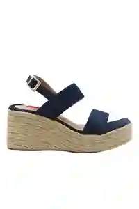 Sandalias Spadrilla Victoria Azul Oscuro 39 Mercedes Campuzano