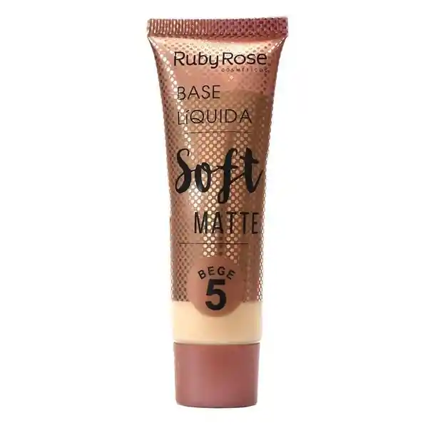  RUBY ROSE Base Liquida Soft Matte Numero 5 