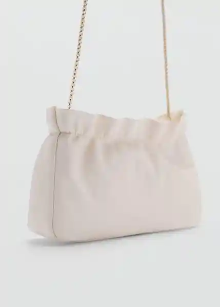 Bolso P Alba Crudo Talla 99 Mujer Mango