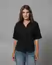 Camisa Mujer Negro Talla S 212G000 Rifle